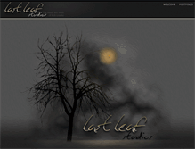 Tablet Screenshot of lastleafstudios.com